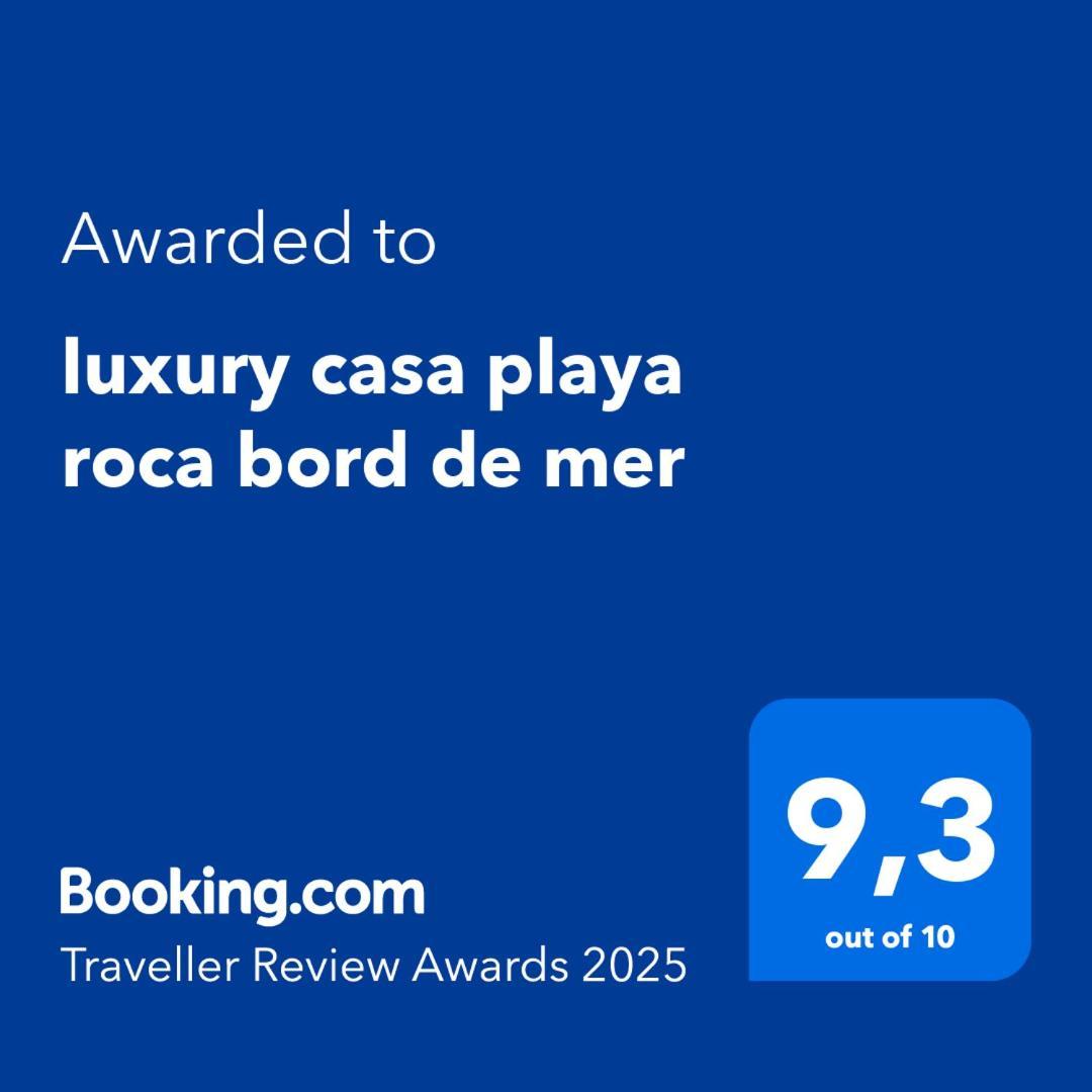 Luxury Casa Playa Roca Bord De Mer Коста Тегисе Екстериор снимка